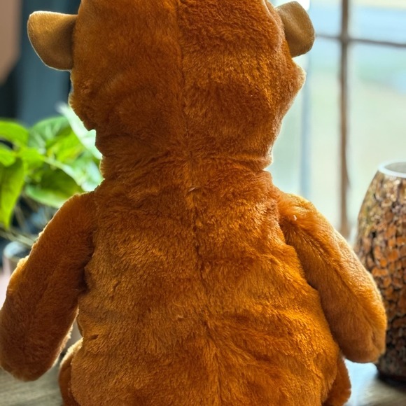 CalPlush Golden Brown Stuffed Monkey - Picture 3 of 5
